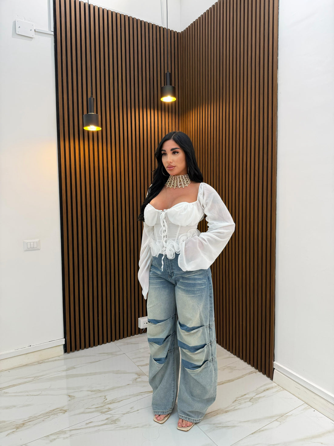 CORPETTO CON CIAPPE BIANCO