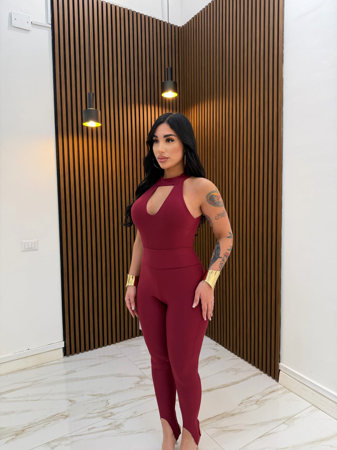 CORDINATO APPLE BORDEAUX